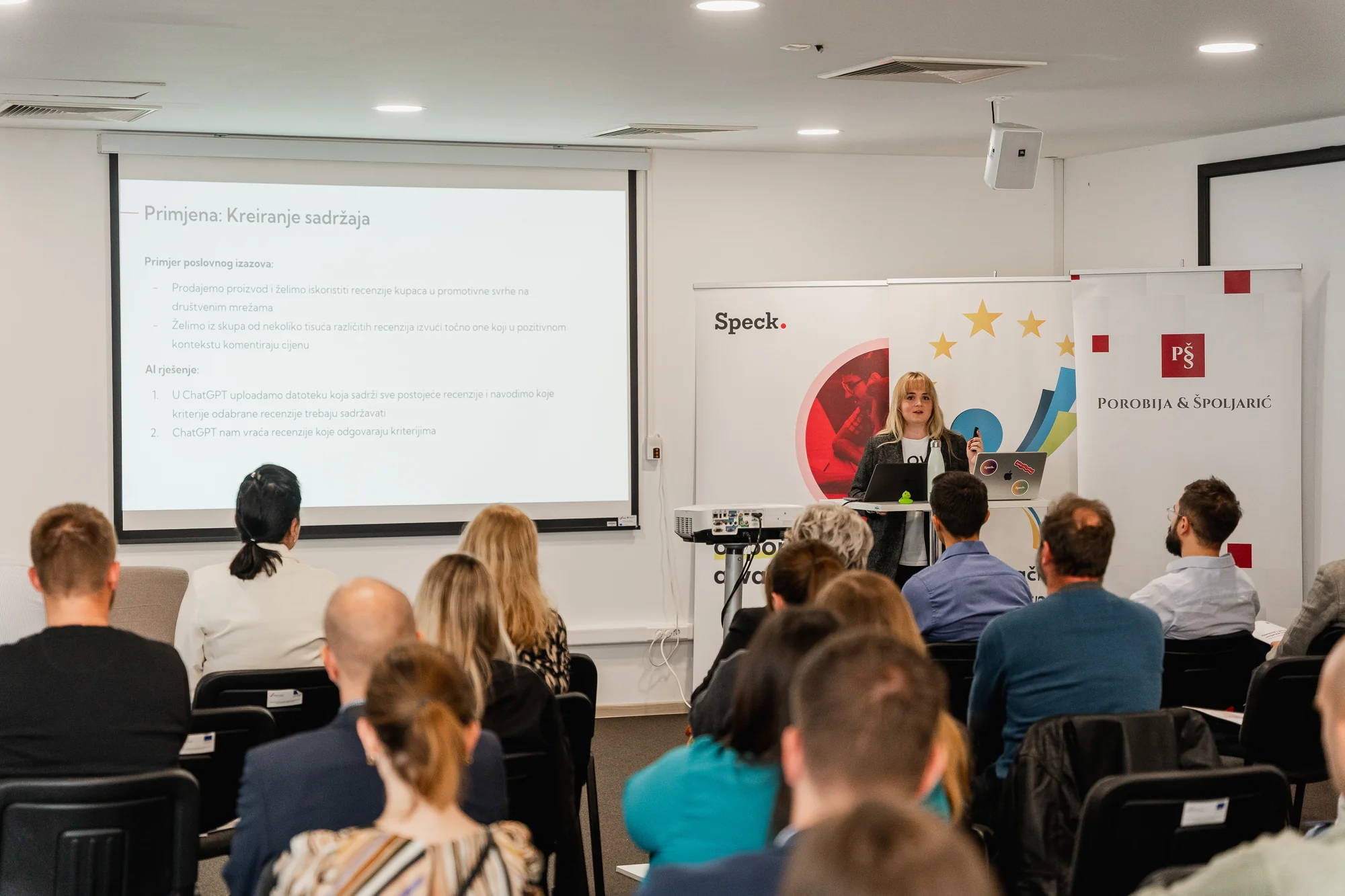 Kaja Pavlinić at an event